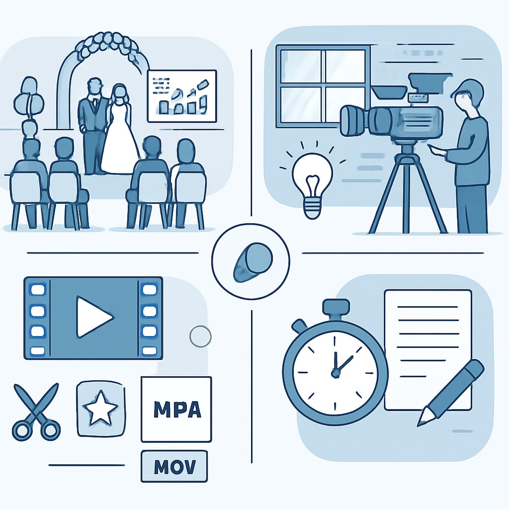 活動錄影SDE價格解析:定價流程與節省成本技巧指南 2 第一步:精準的需求評估與溝通 - 說明圖片