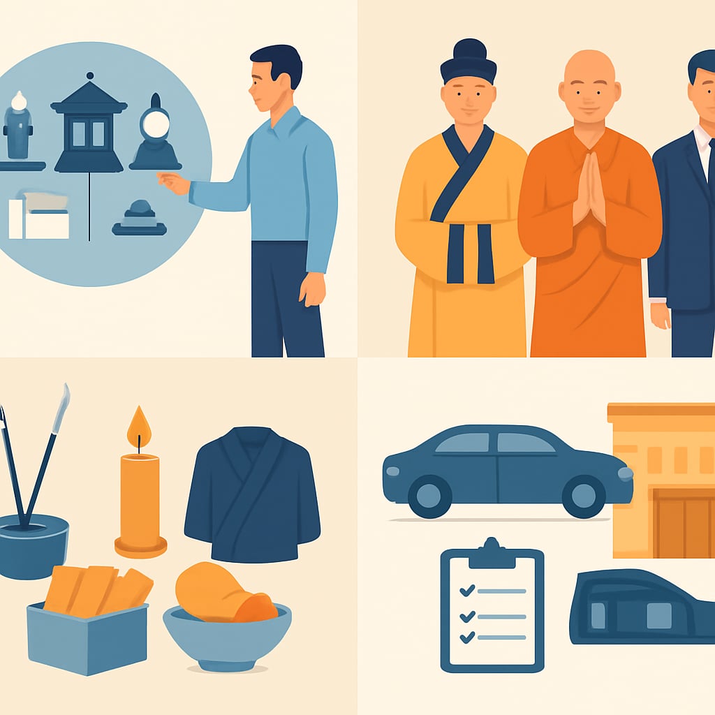 家祭前期的關鍵準備工作 - 說明圖片