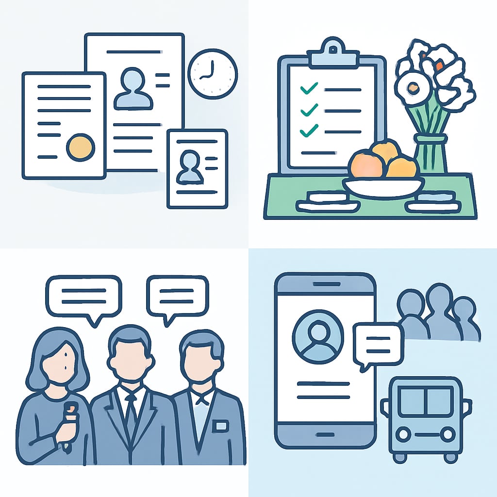 公祭前準備：完整檢查清單與注意事項 - 說明圖片