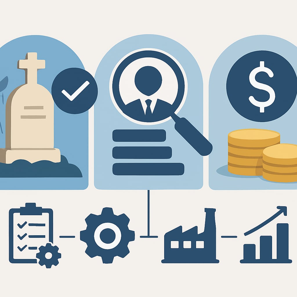 墓園日常營運的基礎規劃與法規架構 - 說明圖片