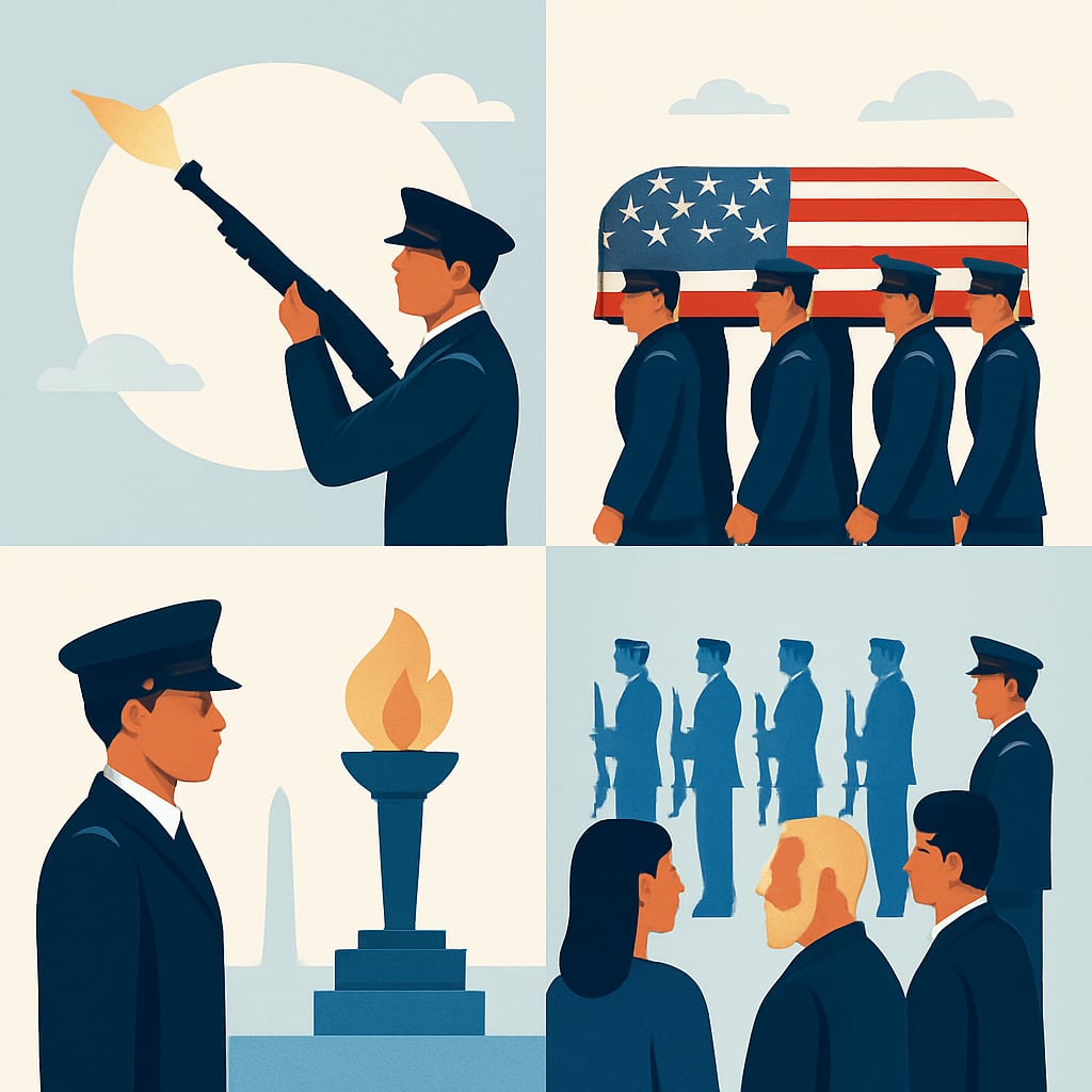 文化與社會學透視：軍禮葬作為一種社會儀式 - 說明圖片