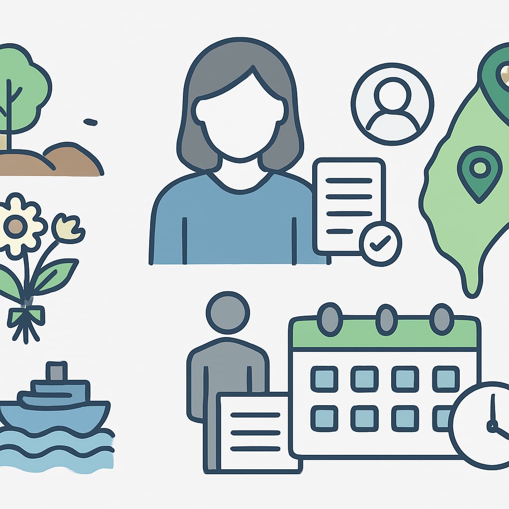 環保葬申請前的準備工作 - 說明圖片