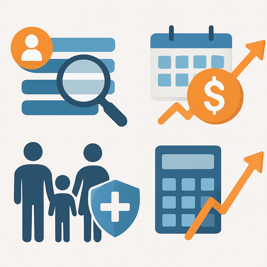 死亡補助金的基本計算原則與公式 - 說明圖片