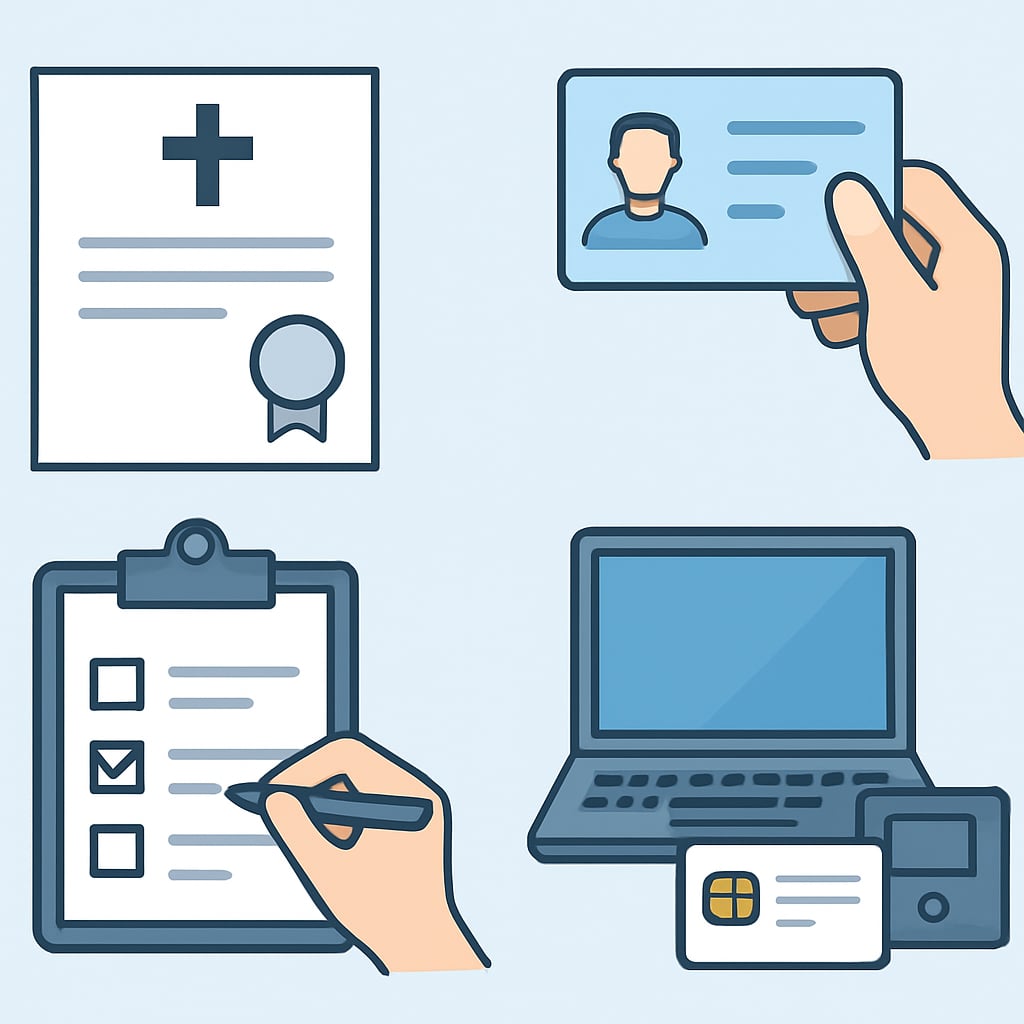 申請前的準備工作與文件整理 - 說明圖片