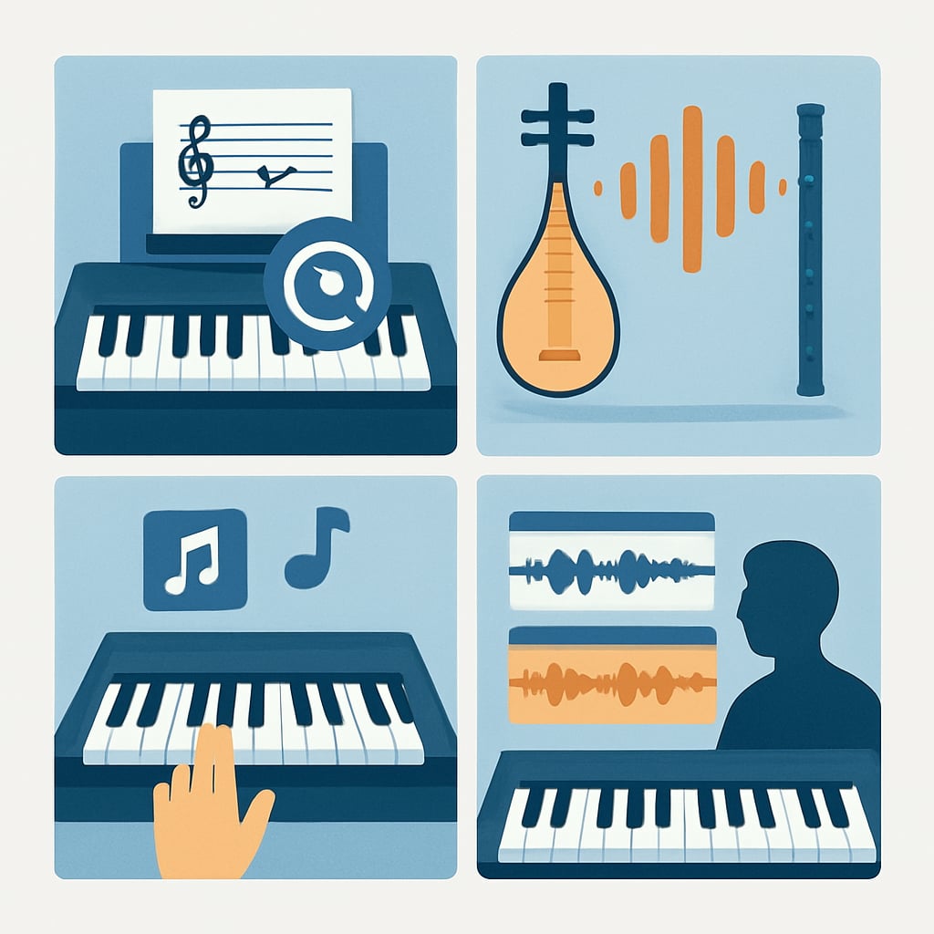 數位鋼琴技術的核心應用：從錄音到創作的多元可能 - 說明圖片