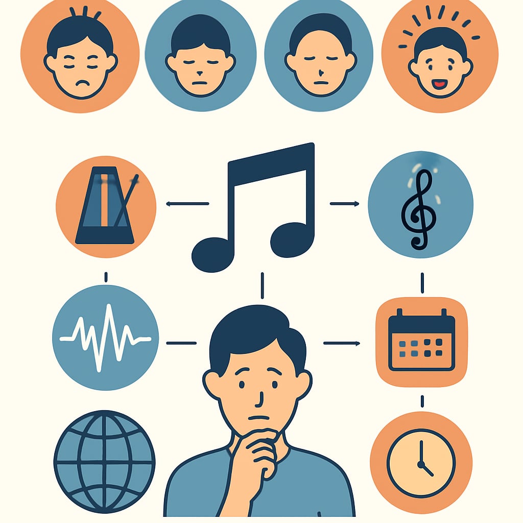 情感層次與音樂療癒的關聯性分析 - 說明圖片