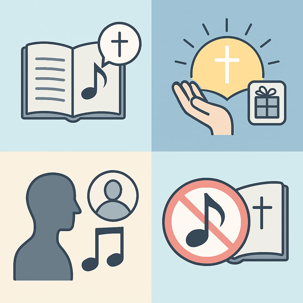 理解安息禮拜詩歌的核心原則與功能 - 說明圖片