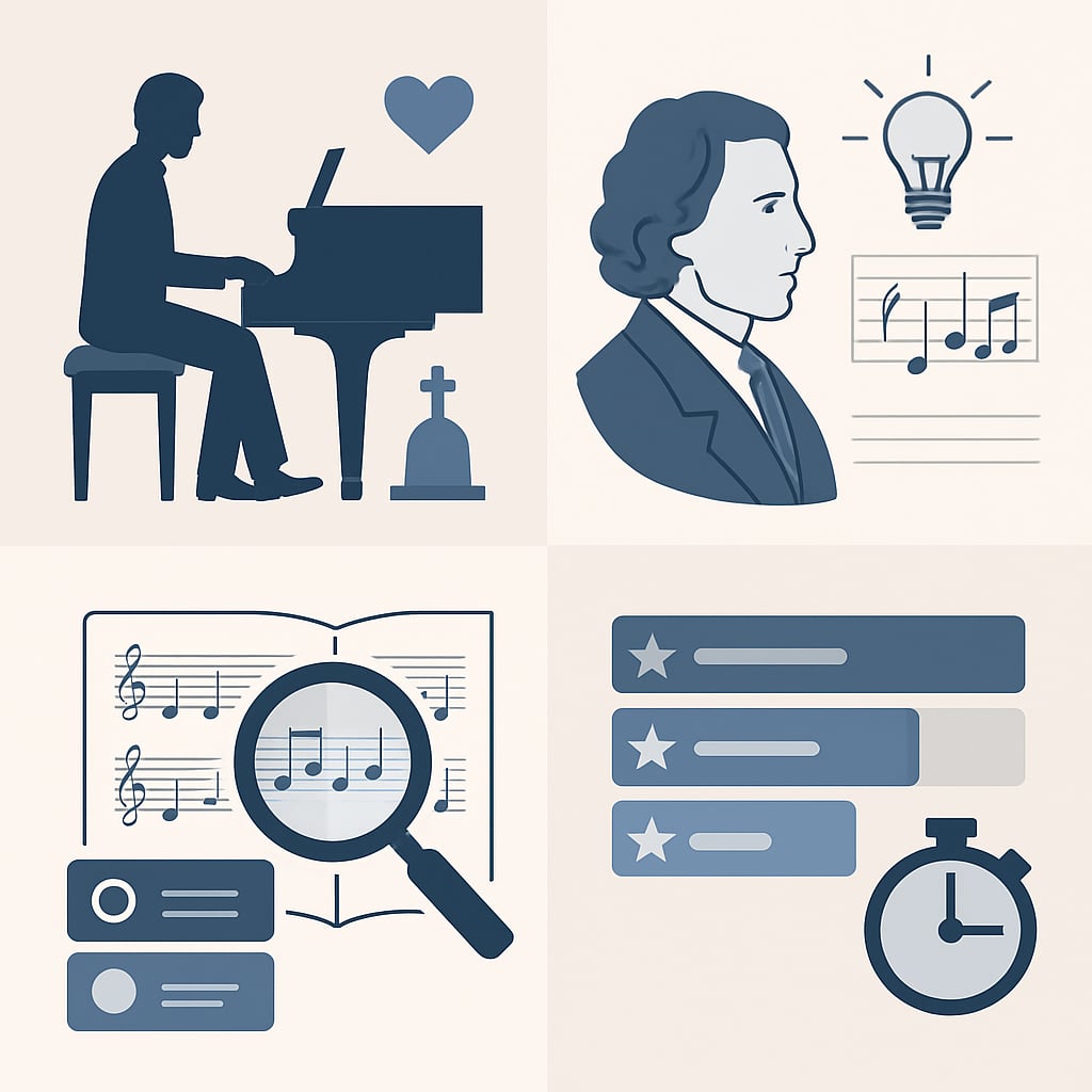 五首撫慰心靈的葬禮鋼琴曲推薦與解析 - 說明圖片