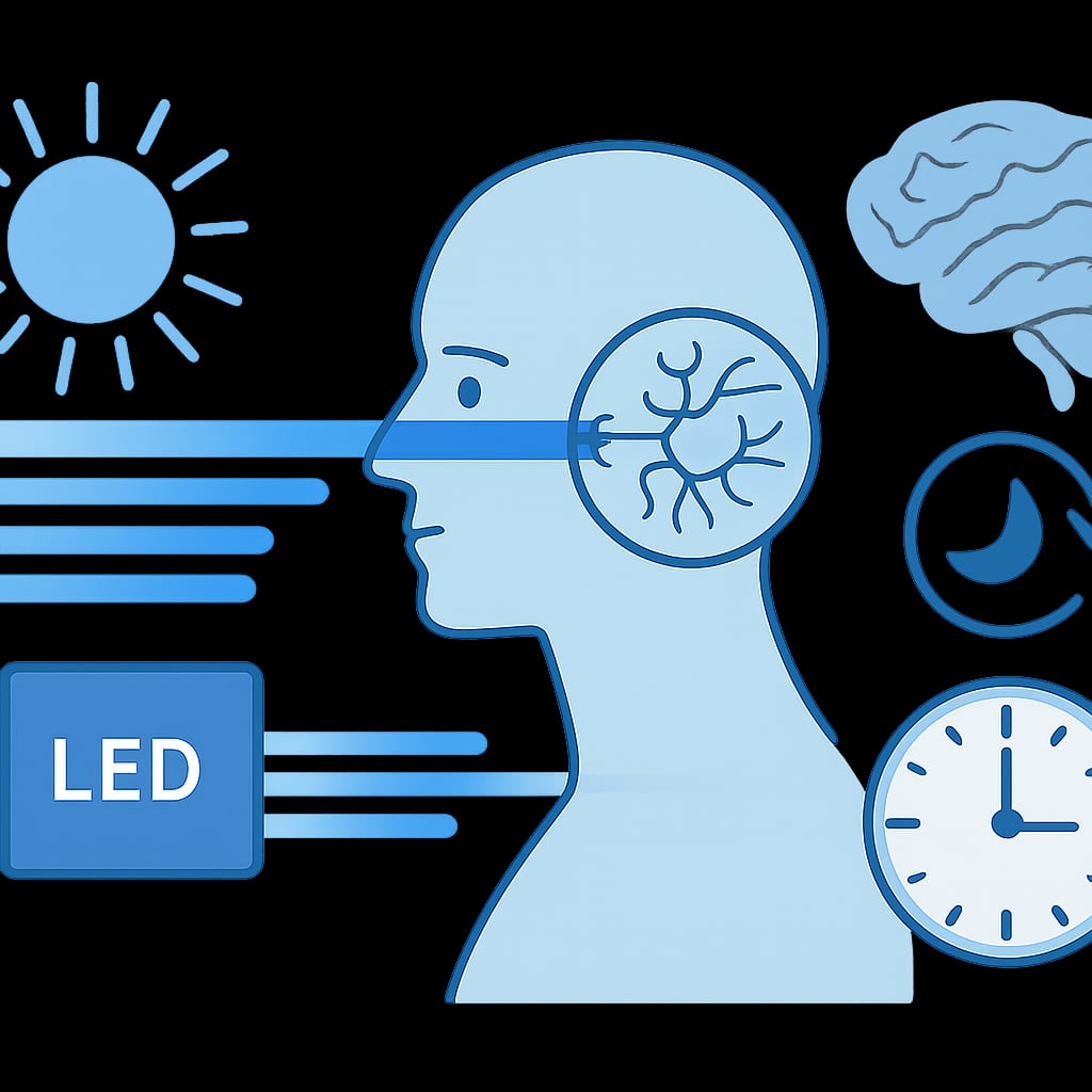 藍光的科學本質與影響機制 - 說明圖片
