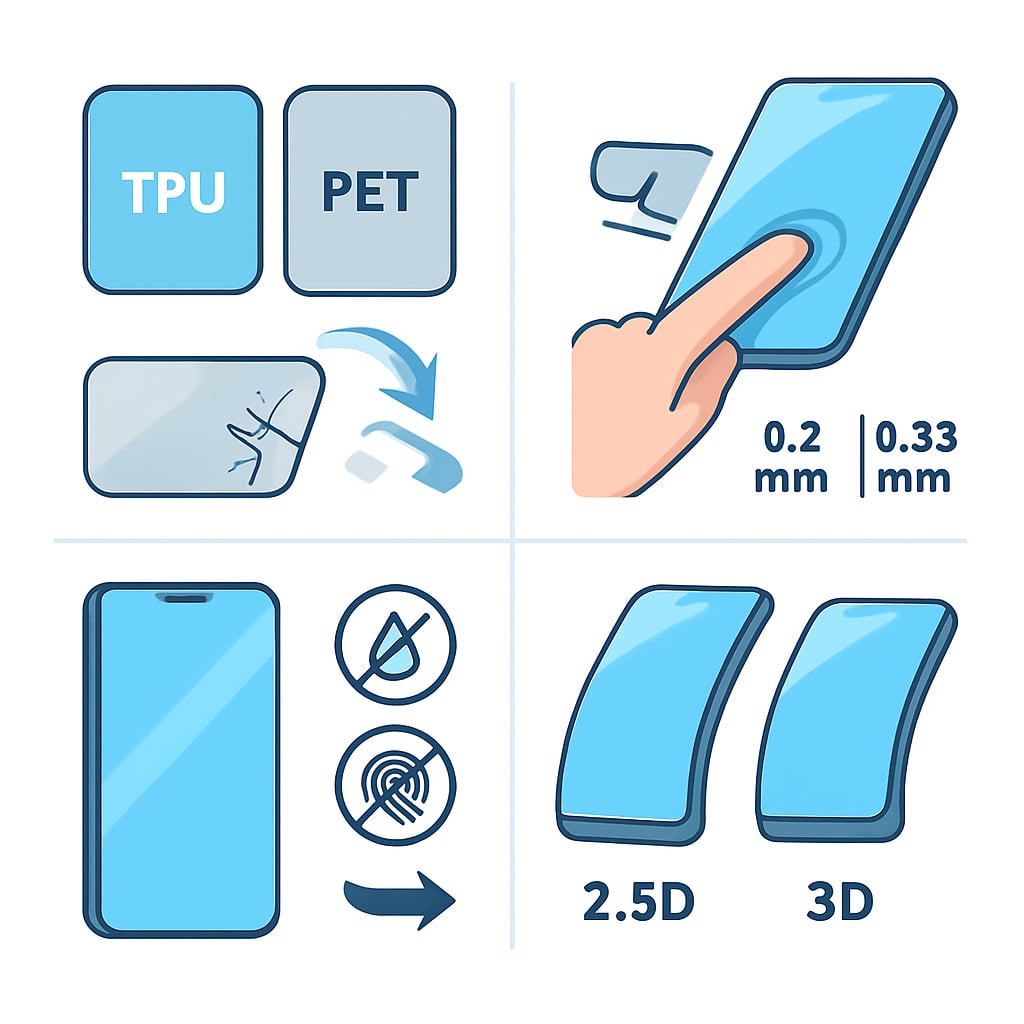 TPU保護膜材質解析與選購關鍵 - 說明圖片