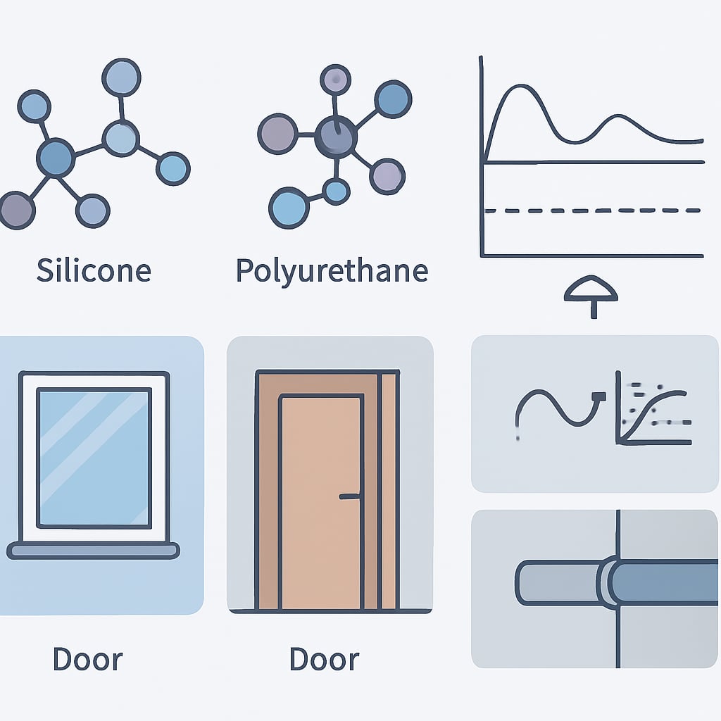 第一章:認識密封膠的關鍵材料特性 - 說明圖片