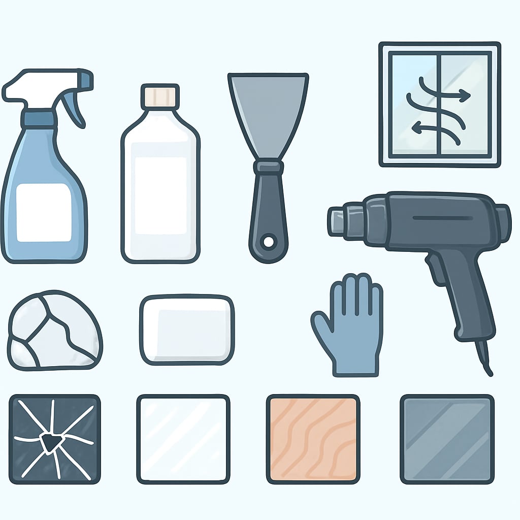 清除殘膠的基礎準備與工具選擇 - 說明圖片