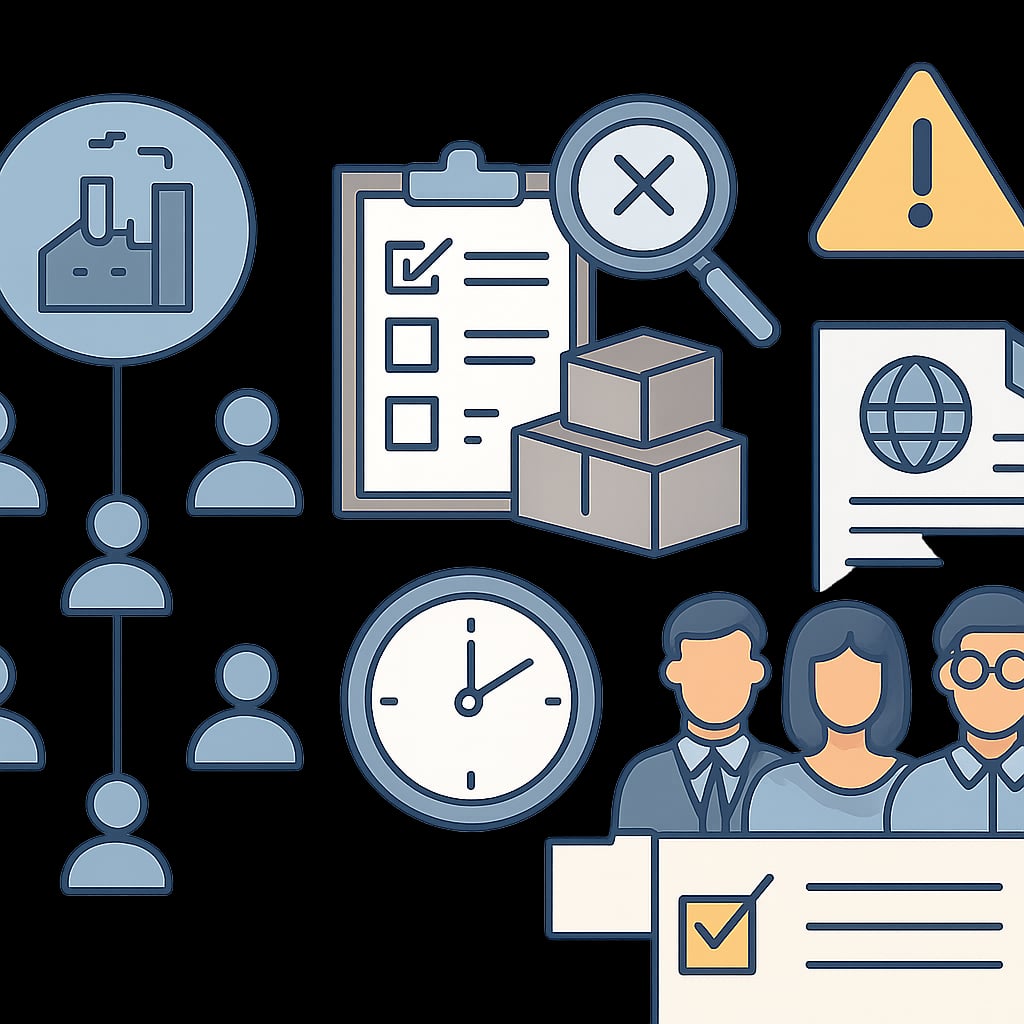 臺灣企業在RoHS合規與供應鏈管理中的具體實務困境 - 說明圖片