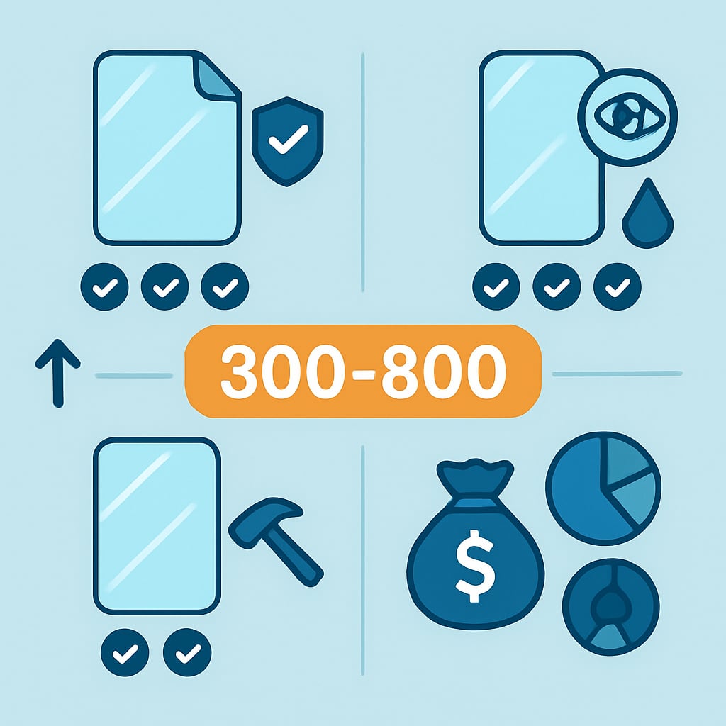 破解迷思：什麼是真正的「中階價位」保護貼？ - 說明圖片