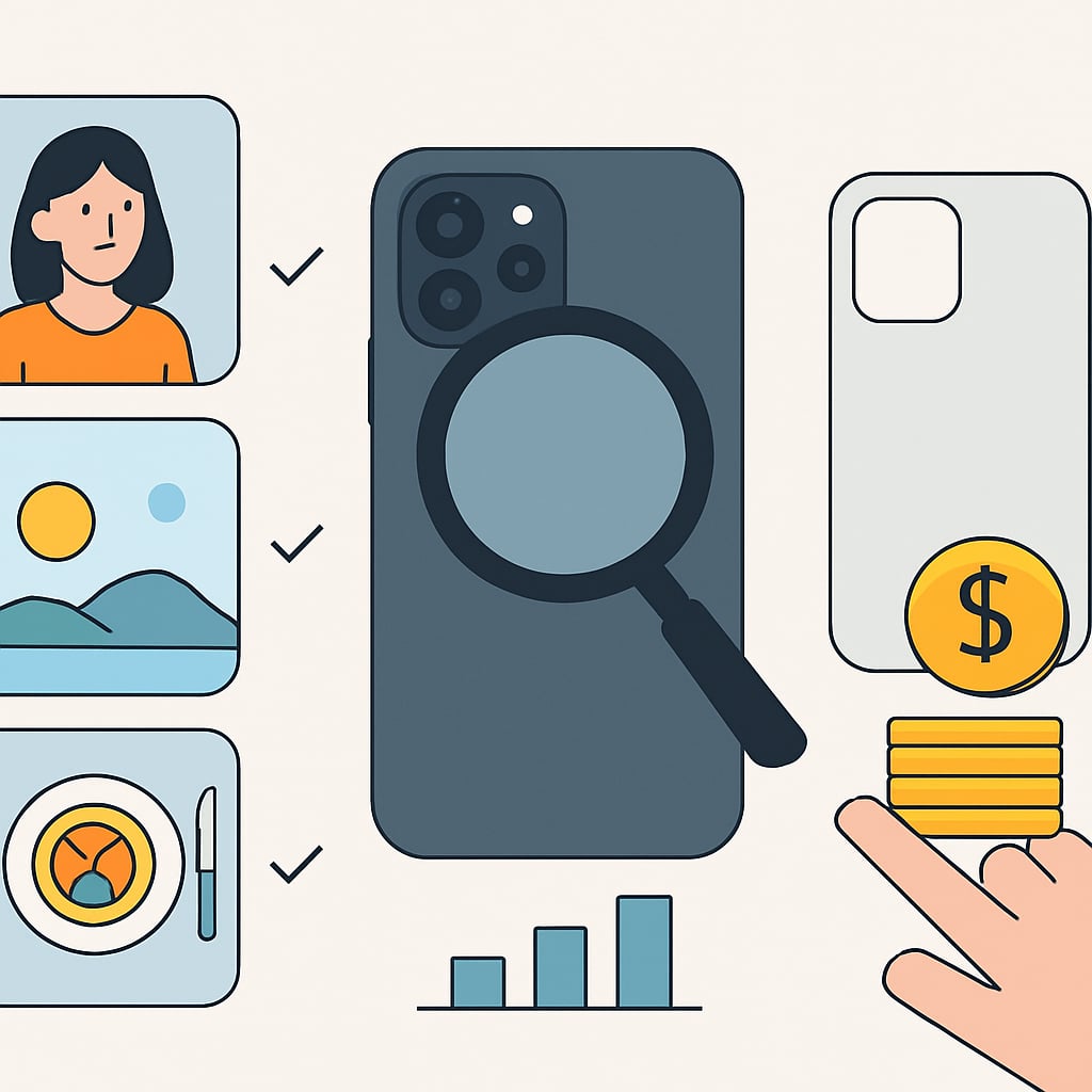 第一步：評估你的攝影需求與手機型號 - 說明圖片