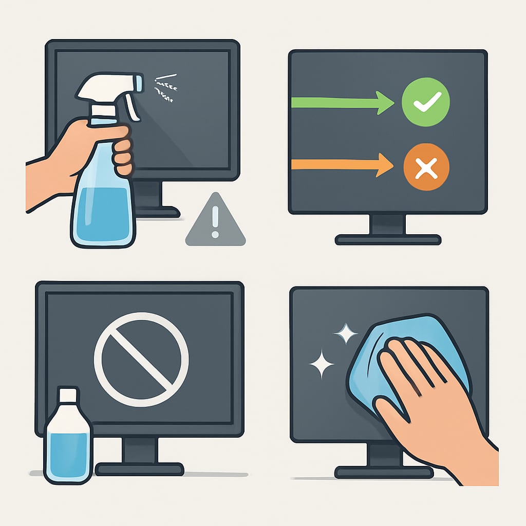 認識螢幕材質：選擇清潔噴霧的首要關鍵 - 說明圖片