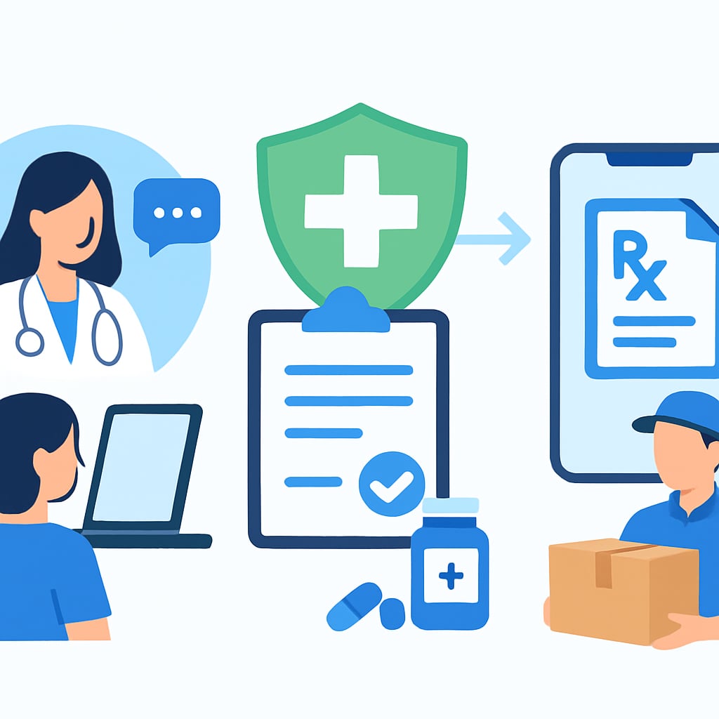 遠距醫療平台：潤滑液取得的新興管道與運作模式 - 說明圖片