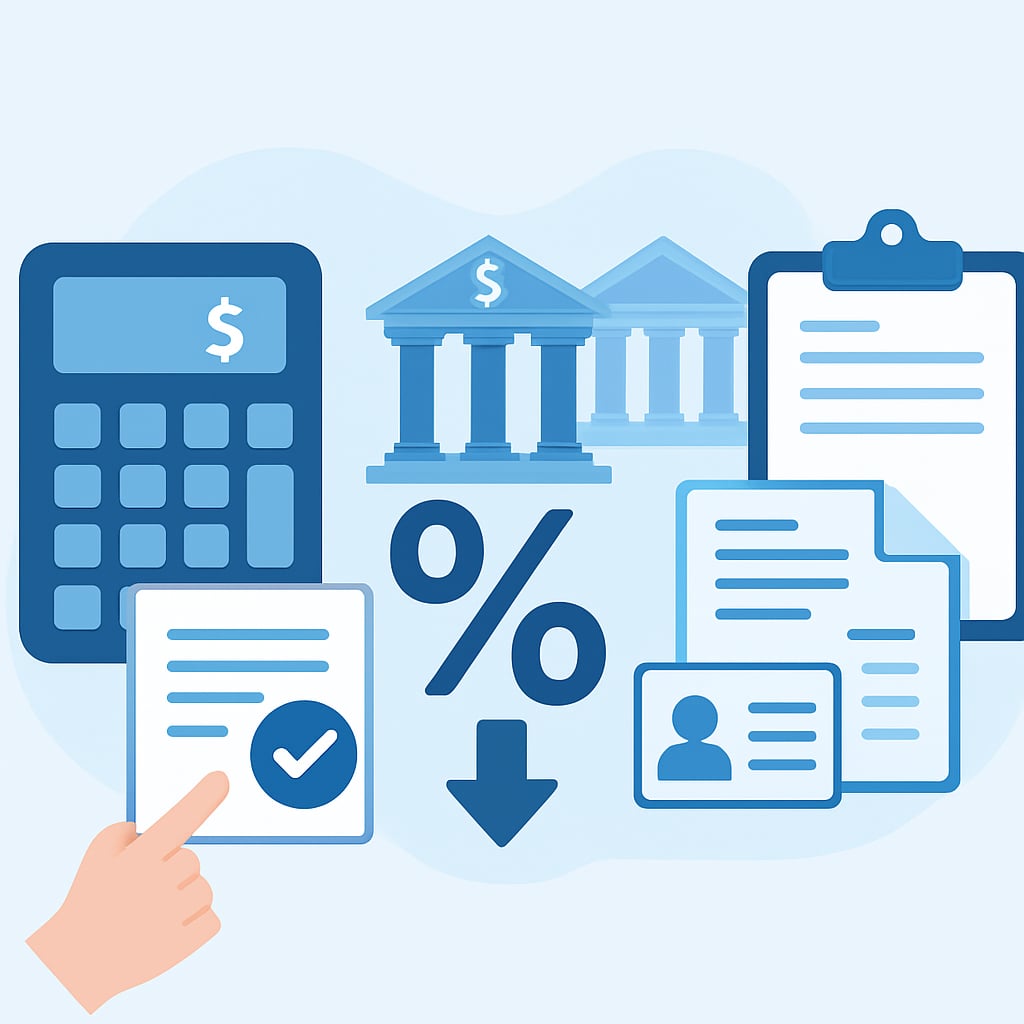 貸款申請前的準備工作 - 說明圖片