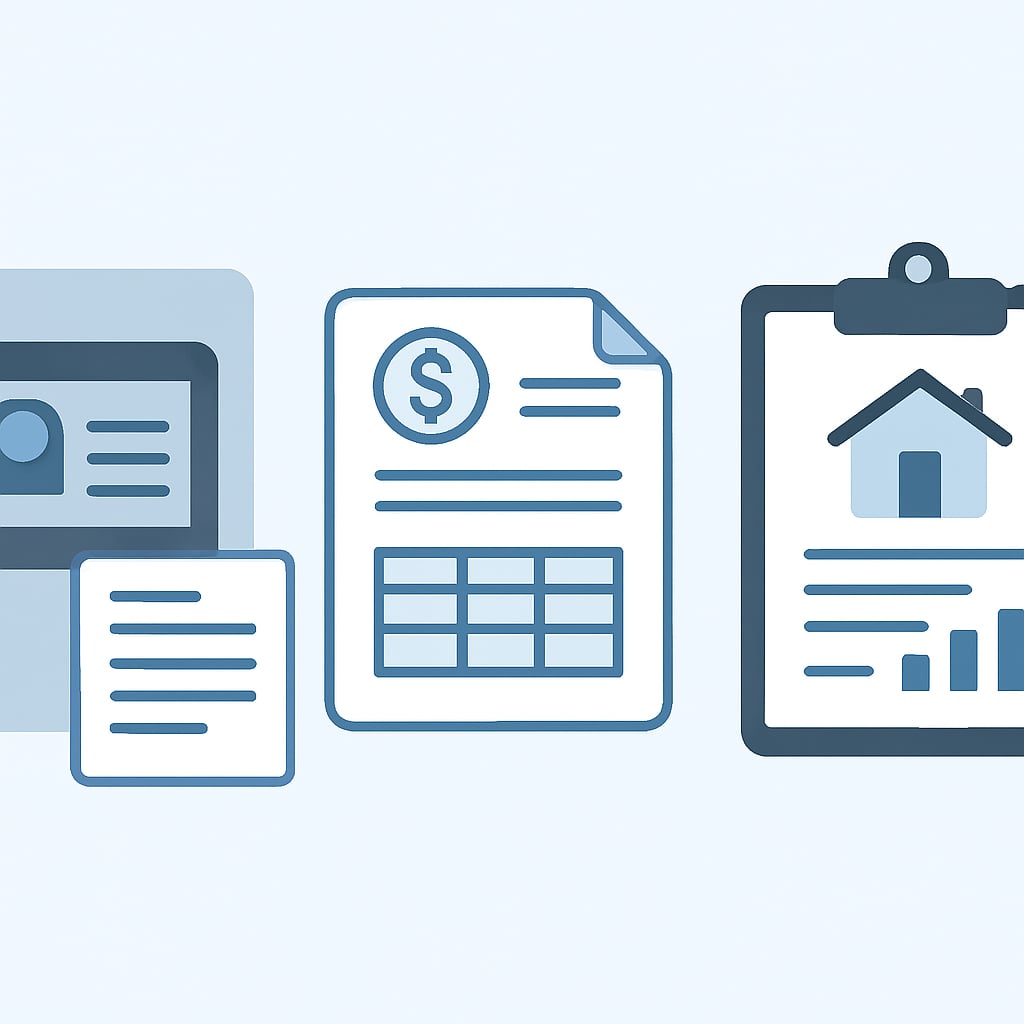 貸款申請核心文件分類與說明 - 說明圖片