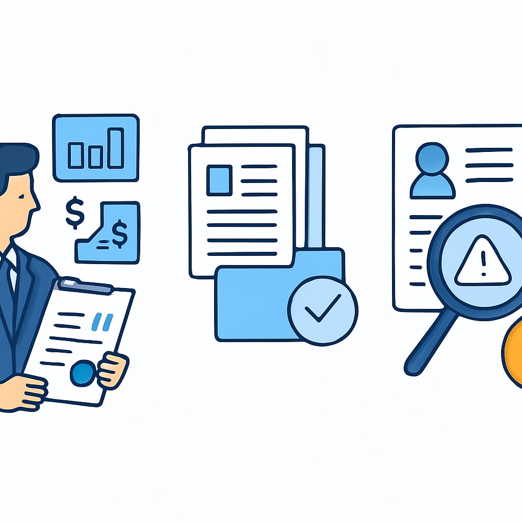 貸款申請前的核心準備工作 - 說明圖片