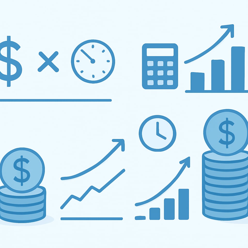 利息計算基礎:單利與複利的核心差異 - 說明圖片
