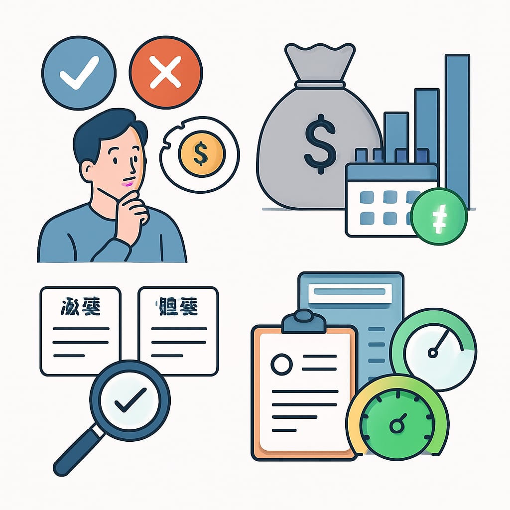 第一步：自我評估與需求釐清 - 說明圖片