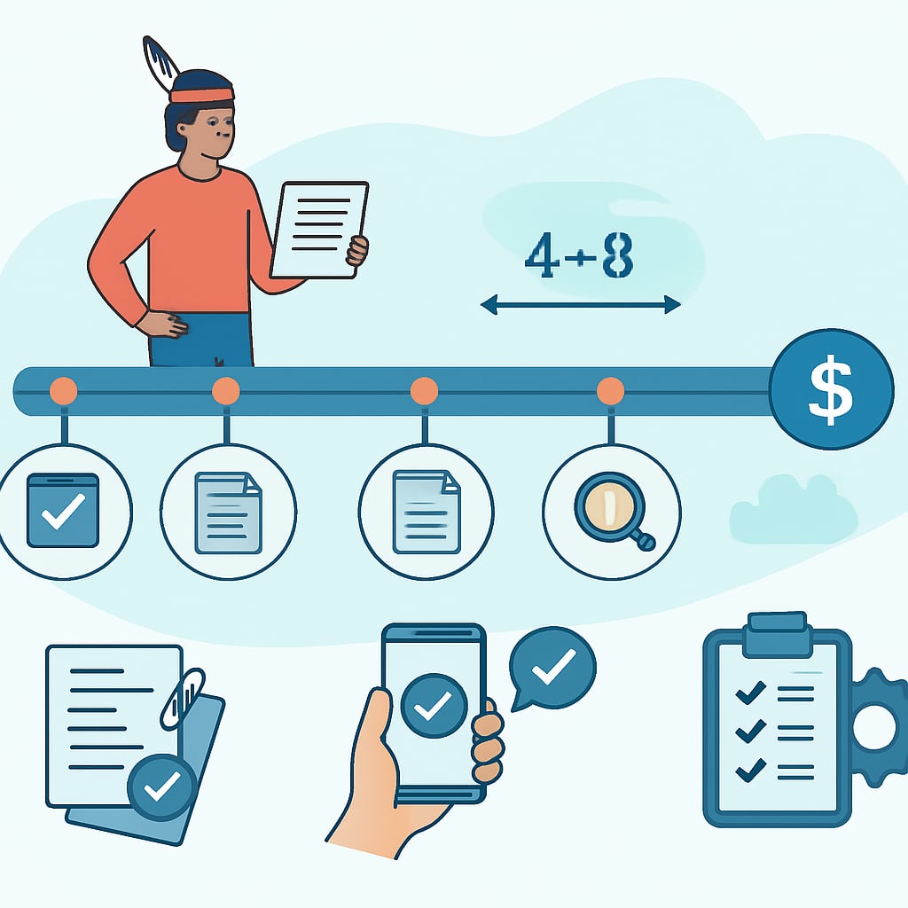 從申請到核貸的實際時間軸與關鍵節點解析 - 說明圖片