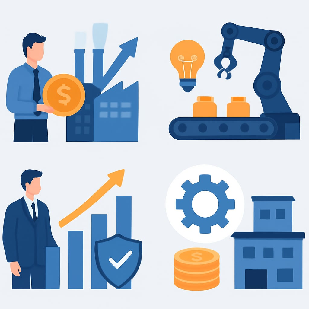 廠房融資的核心價值與競爭力關聯 - 說明圖片