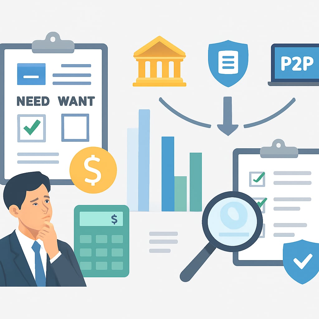 第一步：評估需求與選擇合適方案 - 說明圖片