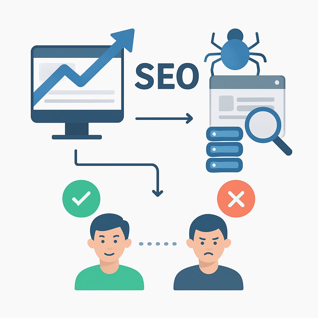 SEO基礎概念與核心原則 - 說明圖片