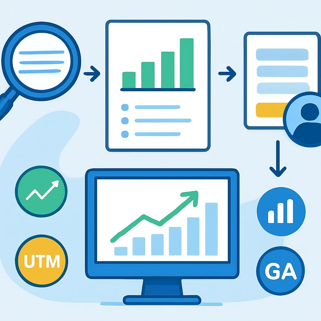 Step 1: SEO Strategy Planning to Establish a Revenue Foundation - Illustration