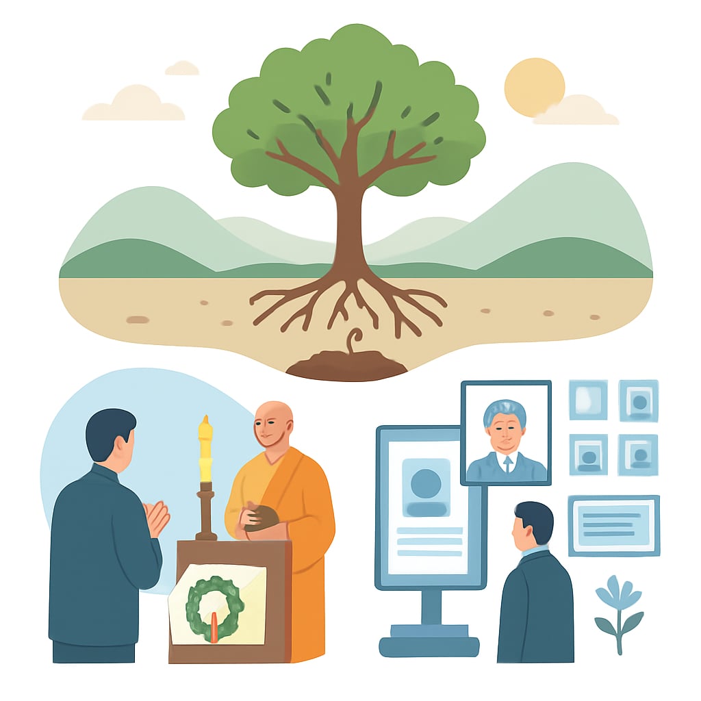 文化根脈的延續：環保葬與傳統孝道、禮俗的對話 - 說明圖片
