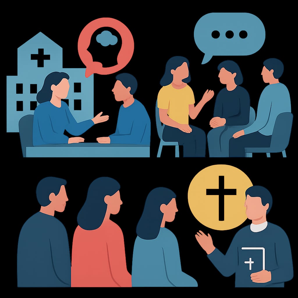 心理支持資源:多元管道與專業協助 - 說明圖片