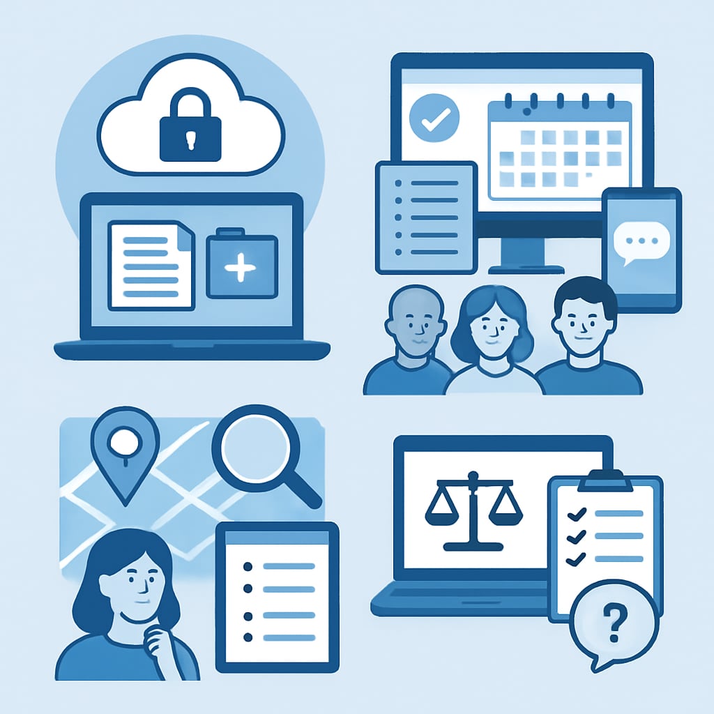 數位工具與平台:現代身後照護規劃的實用指南 - 說明圖片