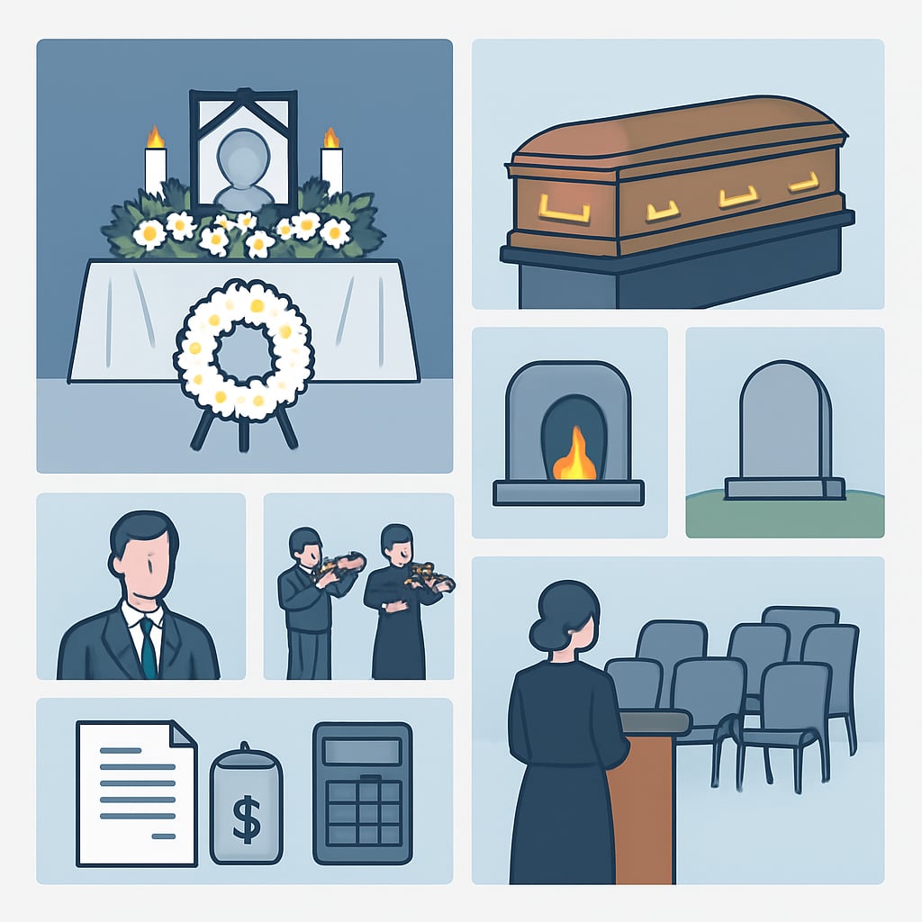 第一部分：認識葬禮的基本費用結構 - 說明圖片