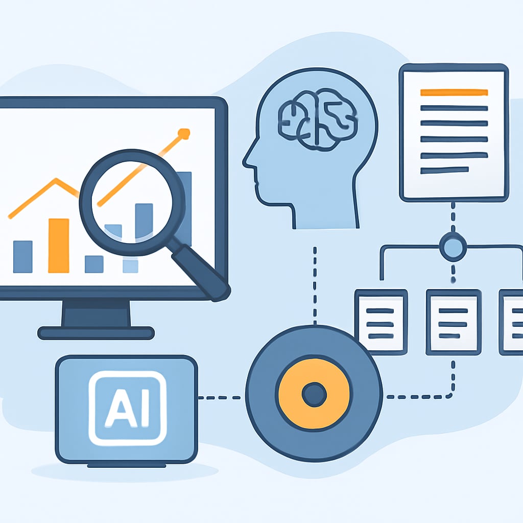 第一步：利用AI進行深度關鍵字研究與內容規劃 - 說明圖片