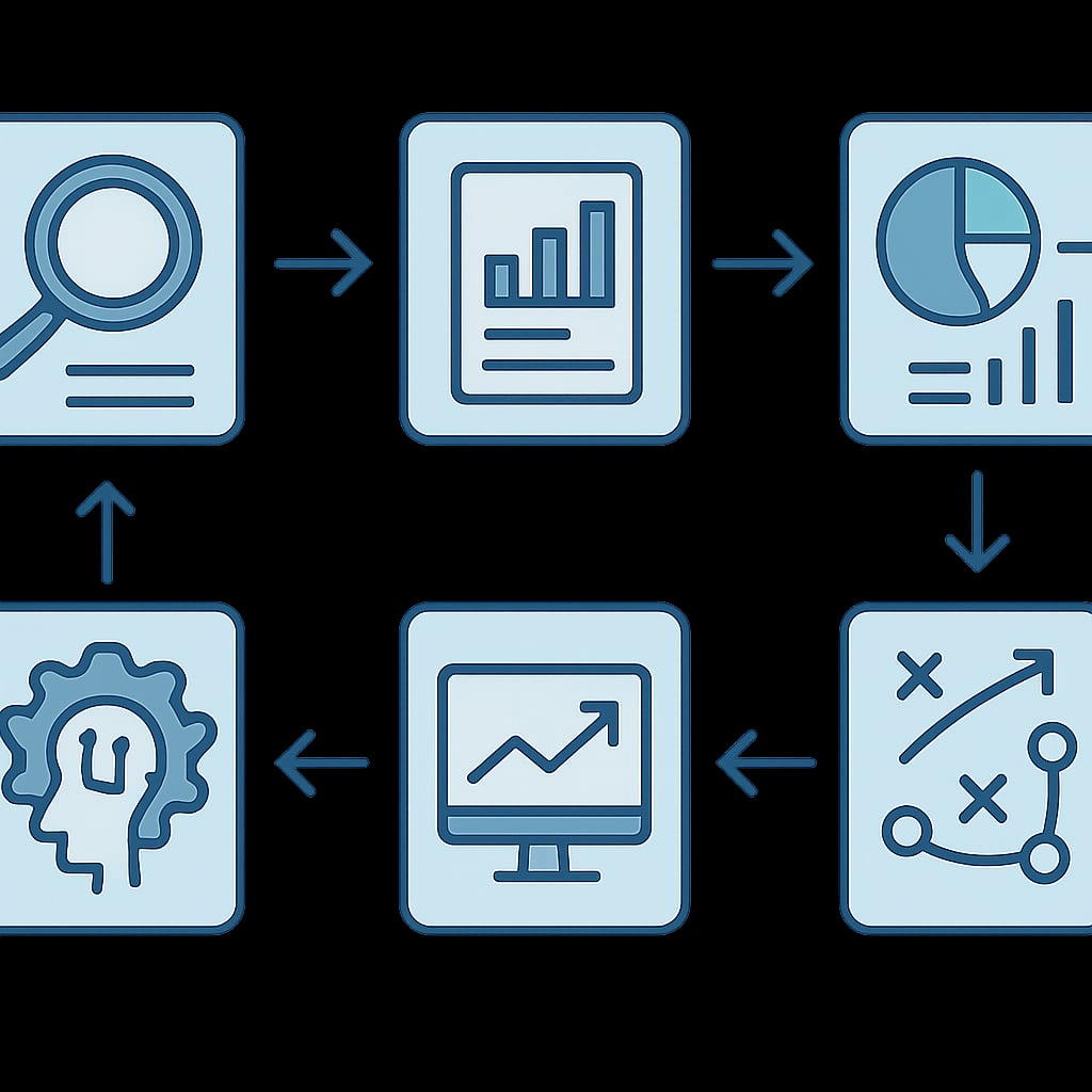 AI關鍵字優化核心工作流程圖解 - 說明圖片