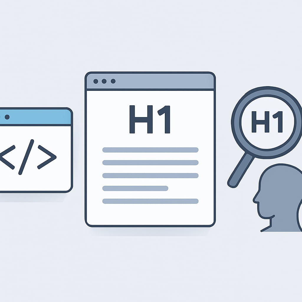 H1標籤的基礎知識與重要性 - 說明圖片