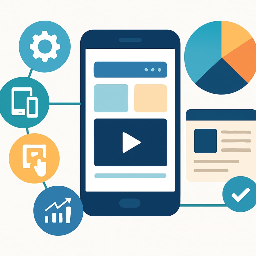 認識打造行動友善網站的五個關鍵步驟 - 說明圖片