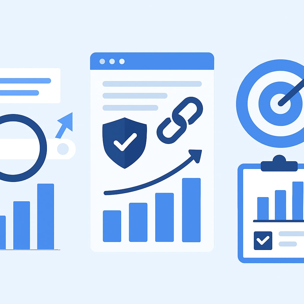 SEO Strategy Planning and Goal Setting - Illustration