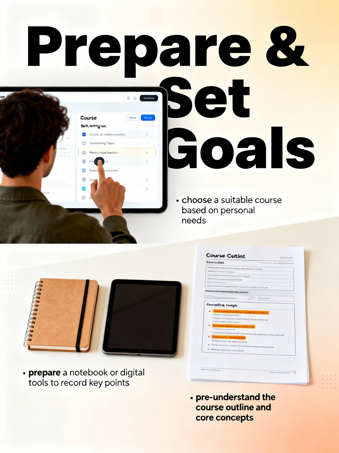 步驟一：課前準備與目標設定 - 說明圖片