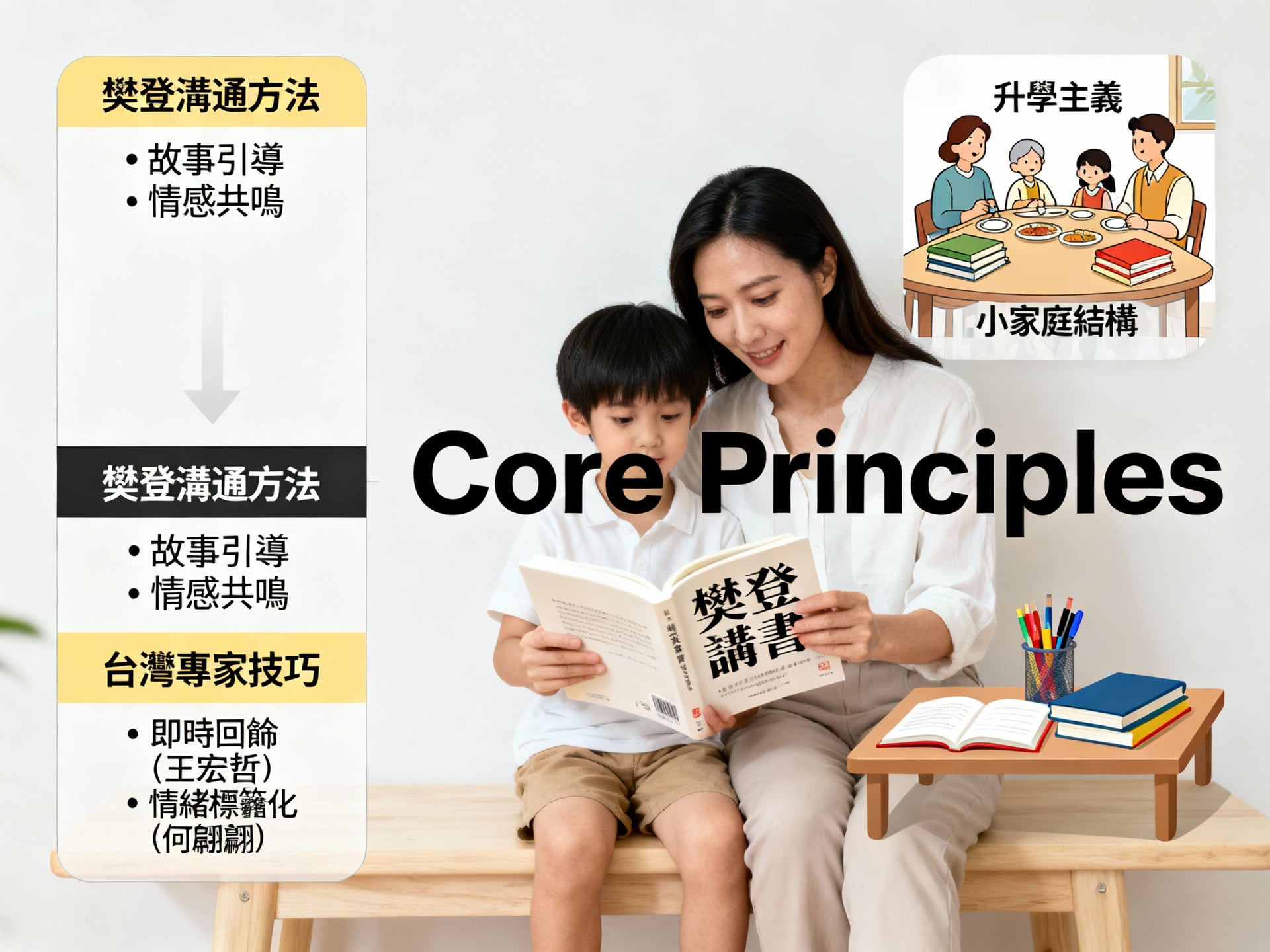 樊登教學如何應用於台灣家庭?在地實踐解析與指南 2 樊登教學核心解構與台灣教養脈絡的對話 - 說明圖片