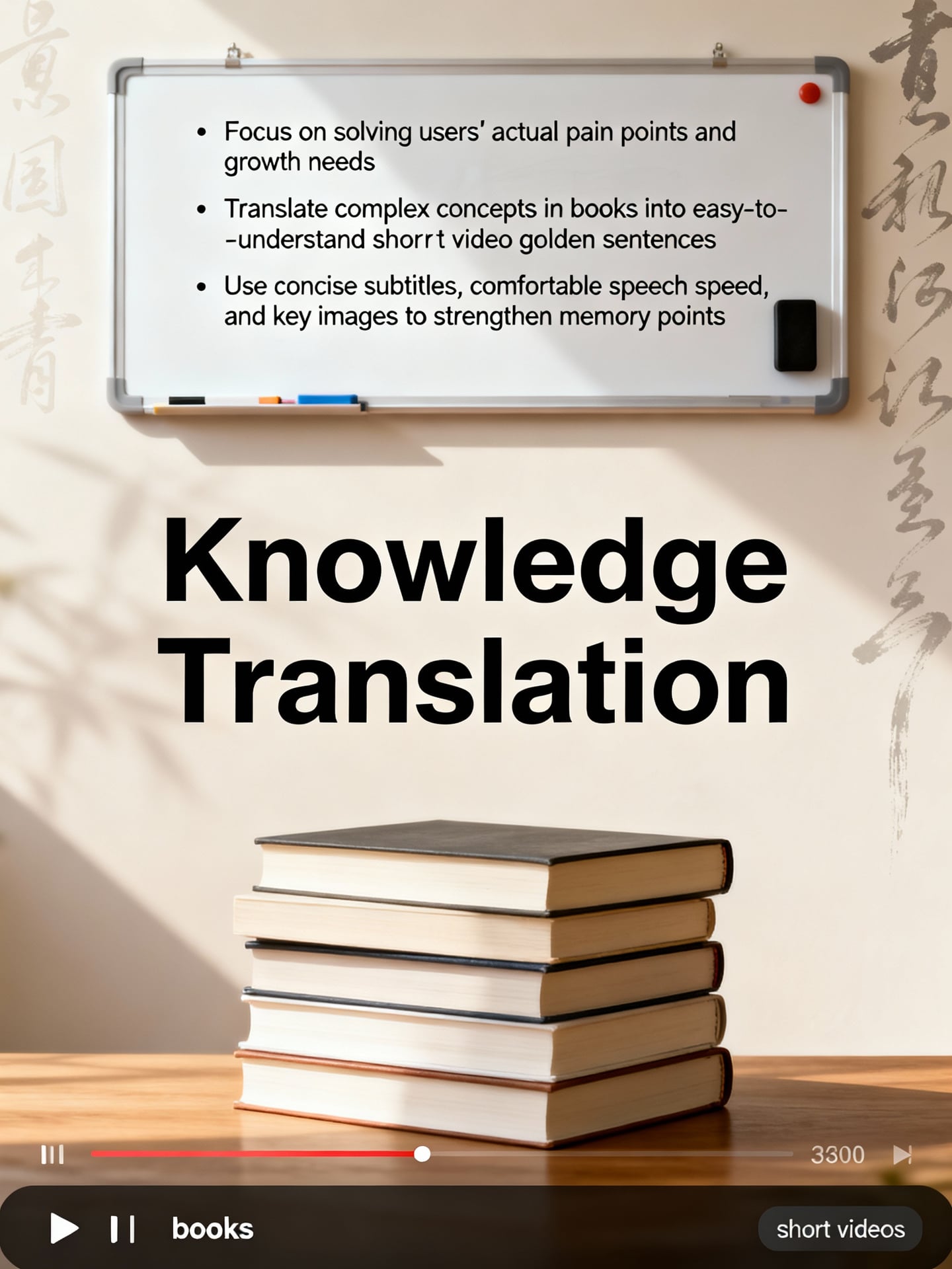內容策略：知識的短影音轉譯術 - 說明圖片