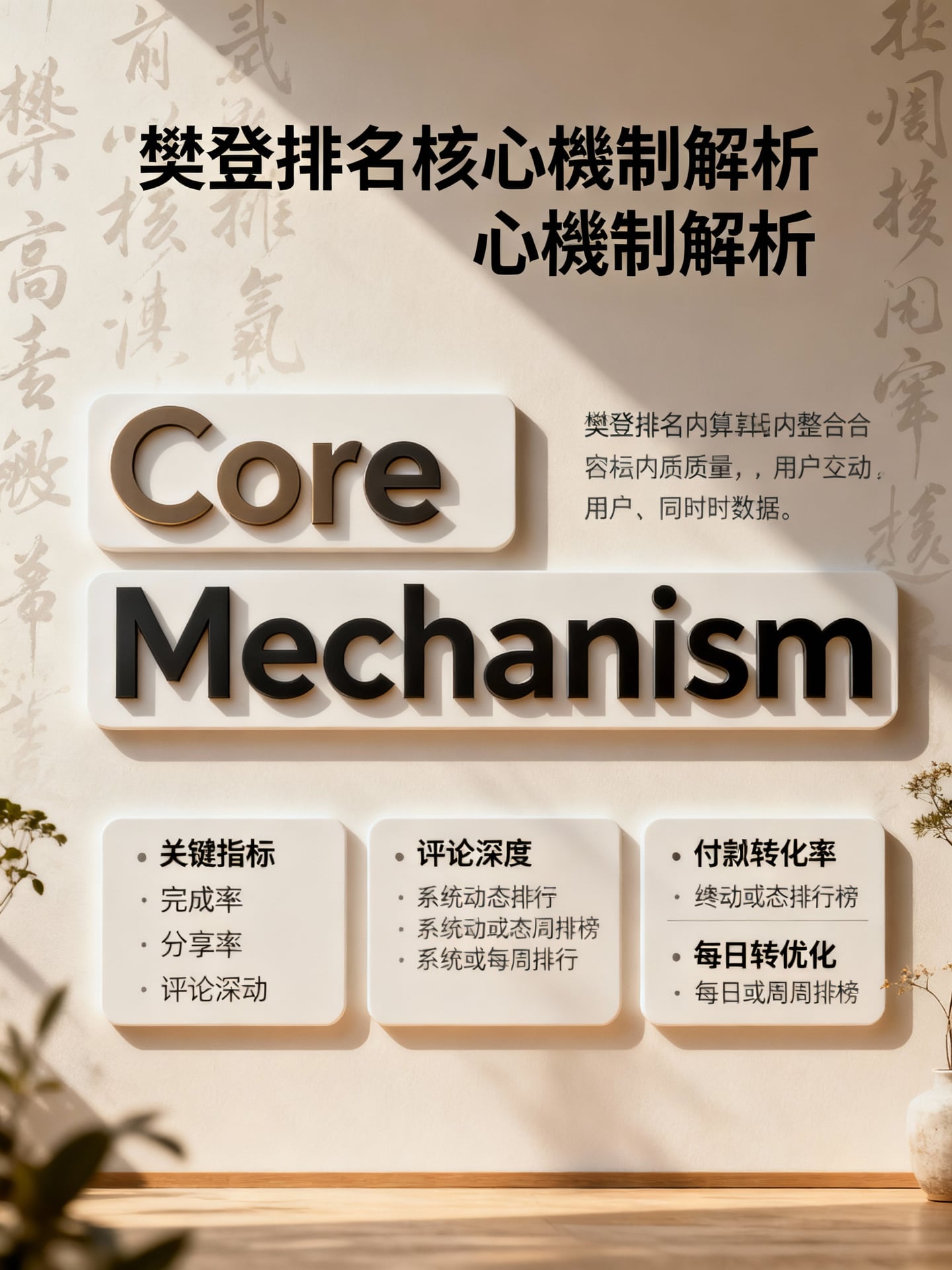 樊登排名實用案例解析:掌握3步驟提升60%轉化率 2 樊登排名核心機制解析 - 說明圖片