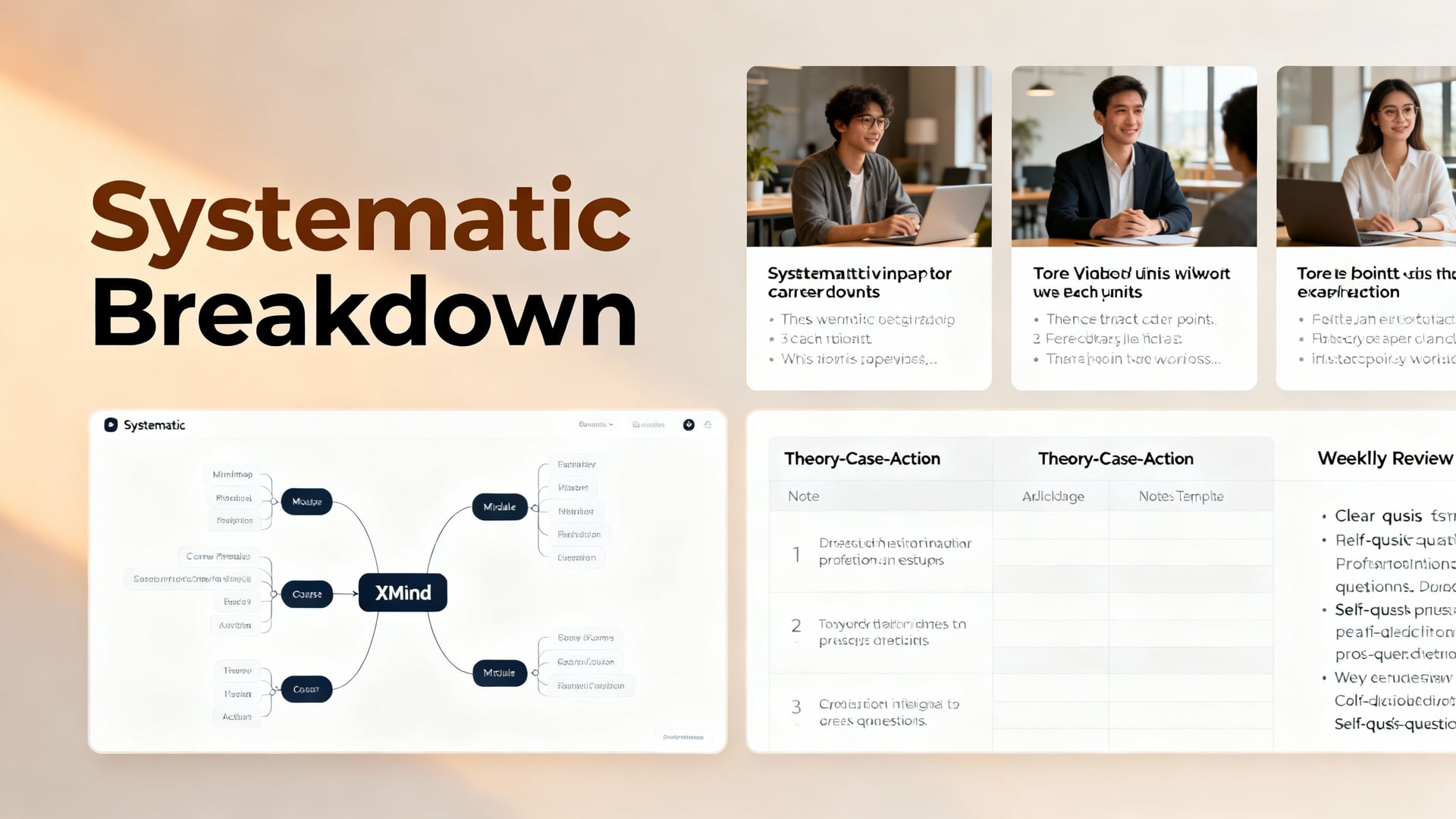 第一步：課程內容的系統化拆解與吸收 - 說明圖片