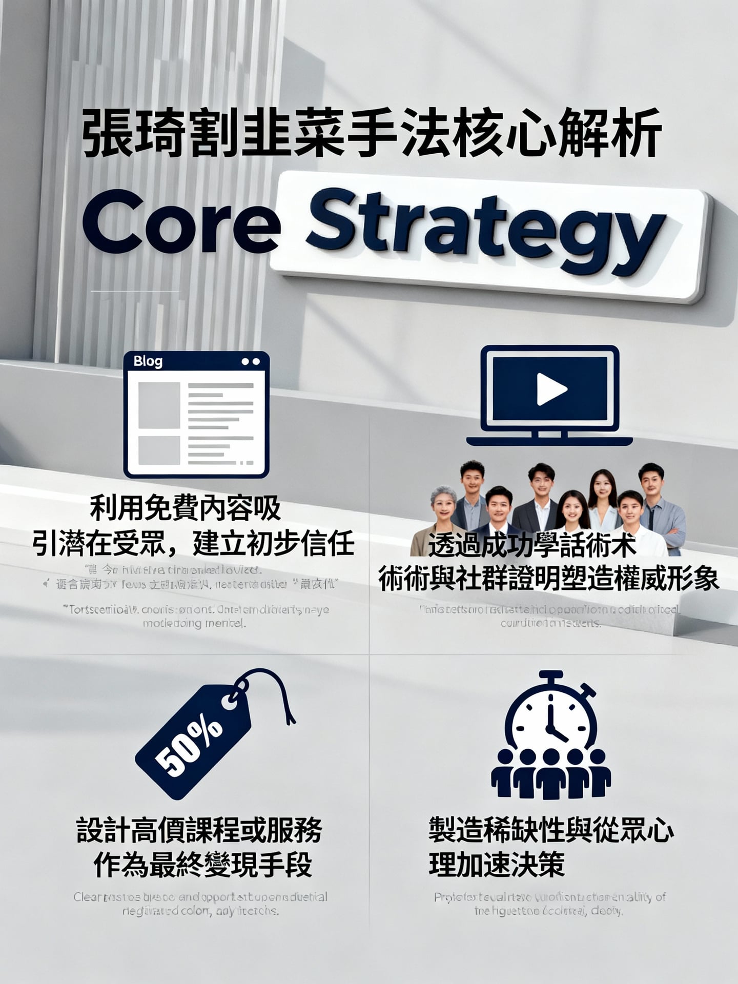 張琦割韭菜手法核心解析 - 說明圖片