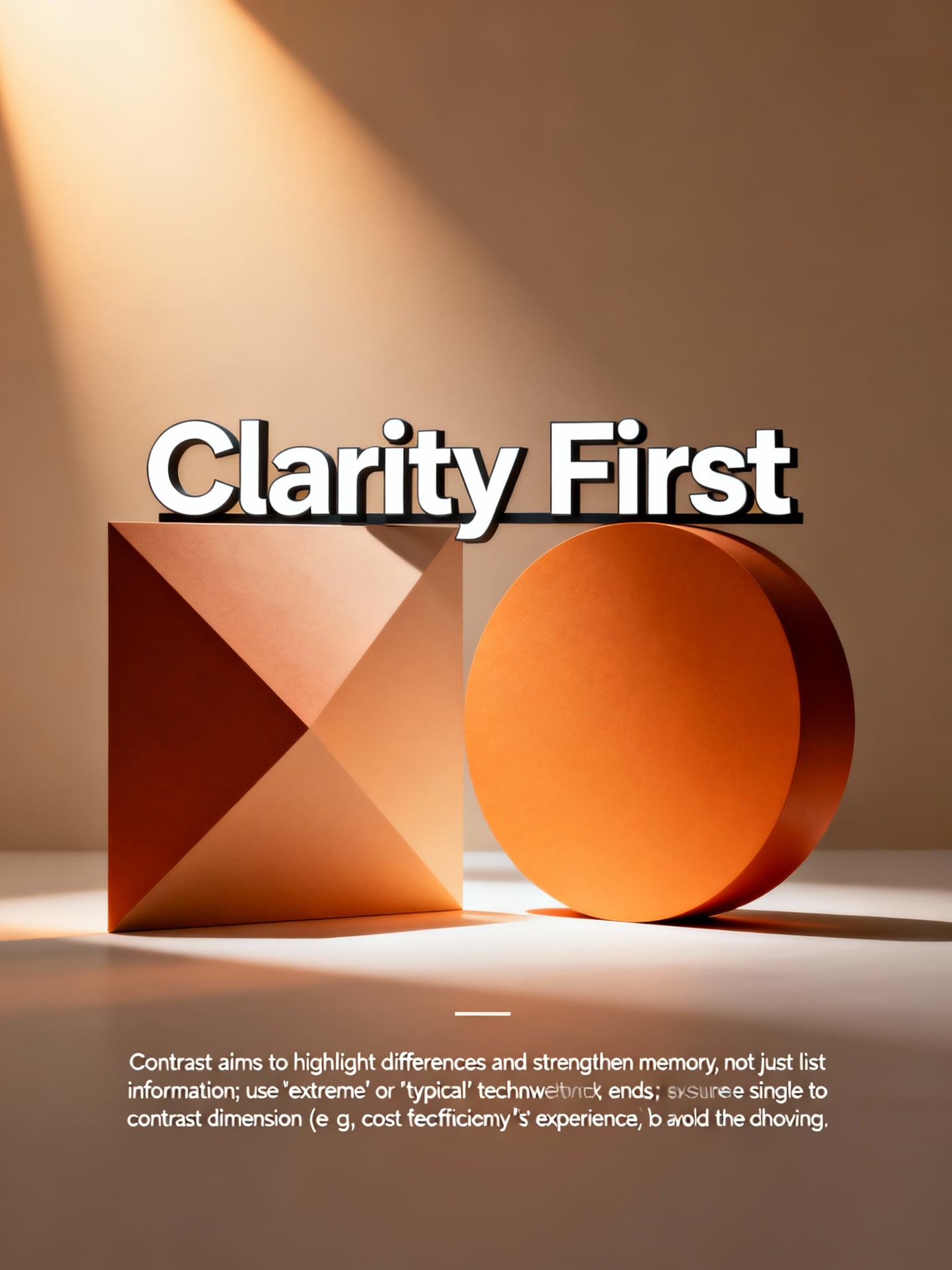 第一步：確立對比核心——從混亂中提煉清晰觀點 - 說明圖片