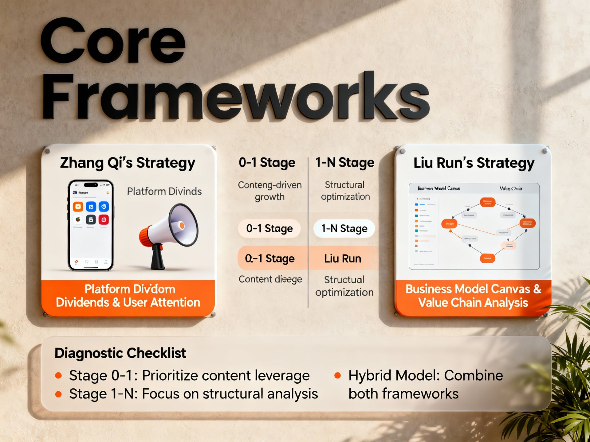 核心思維框架與方法論比較 - 說明圖片