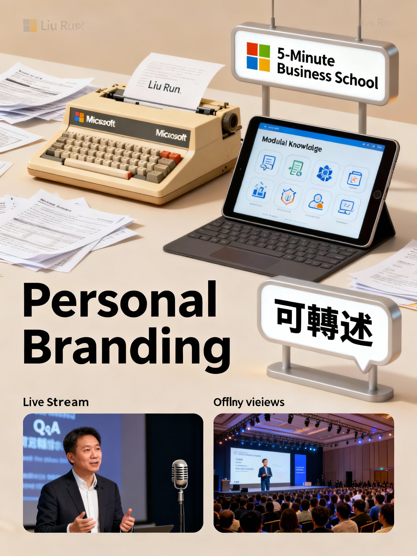 劉潤個人品牌歷程與口碑形塑策略解構 - 說明圖片