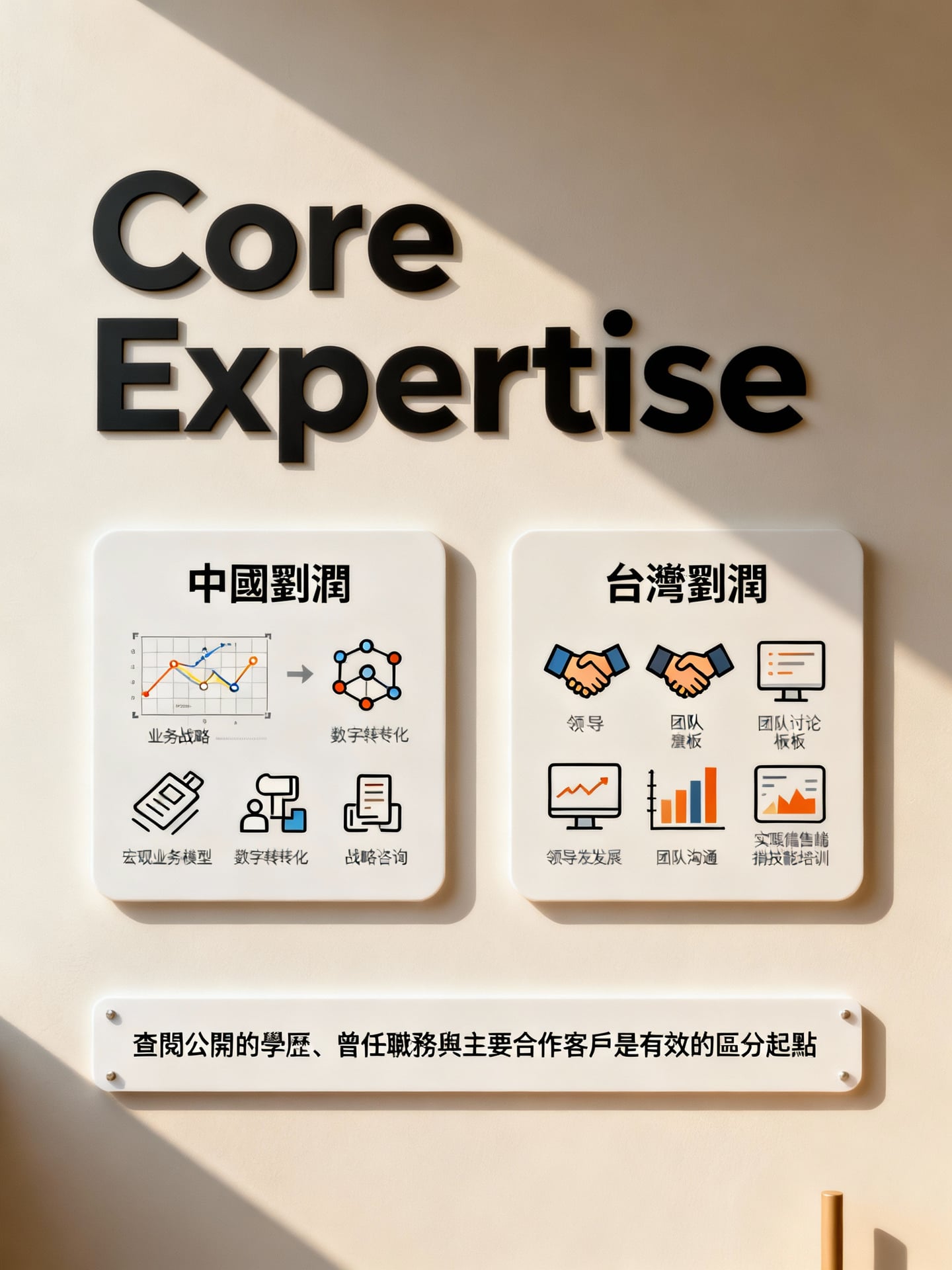 第一步：釐清核心專業領域與背景 - 說明圖片